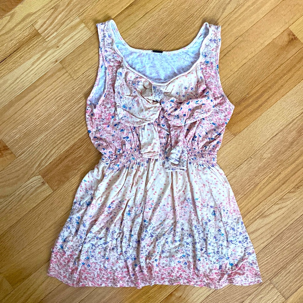 Free People Flowy Floral Tank
